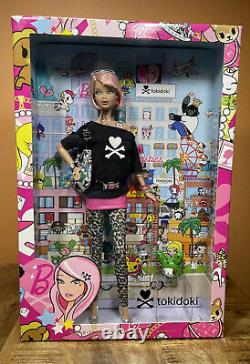 Barbie Tokidoki First tattooed Barbie with pink hair Gold Label 2011 Mint Box