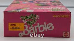 Barbie Totally Hair Barbie Doll 1991 Mattel New In Box Sealed NM Box Toy-r-Us