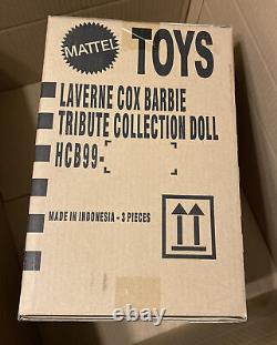 Barbie Tribute Collection Laverne Cox Barbie Doll Sealed Shipper Case Lot Of 3