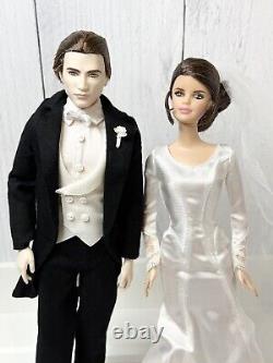 Barbie Twilight Saga Breaking Dawn Part 1 Bella & Edward wedding lot of 2 Dolls