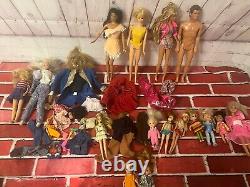 Barbie Vintage Lot of Clothes And Other Misc Dolls and Accessories Lot