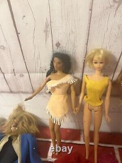 Barbie Vintage Lot of Clothes And Other Misc Dolls and Accessories Lot