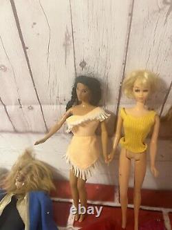 Barbie Vintage Lot of Clothes And Other Misc Dolls and Accessories Lot