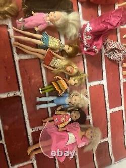 Barbie Vintage Lot of Clothes And Other Misc Dolls and Accessories Lot