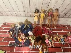 Barbie Vintage Lot of Clothes And Other Misc Dolls and Accessories Lot