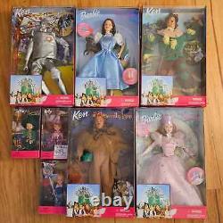 Barbie Wizard of Oz 1999 Collection Set of 8 Includes 3 Munchkin Set New In Box