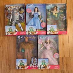 Barbie Wizard of Oz 1999 Collection Set of 8 Includes 3 Munchkin Set New In Box