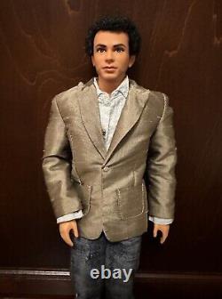 Barbie Zac Posen Ken Doll 2006 Platinum New Mint with Stand Rare