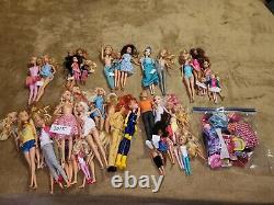 Barbie and Friends Dolls and Accessories Lot (40+ Barbies) Years Range 2009-2018