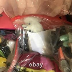 Barbie and Ken Dolls With Clothing lot and accesories And other dolls