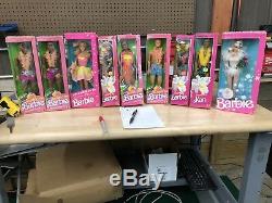 Barbie doll Mixed Lot. Majority Original Packaging. 202 Items Total