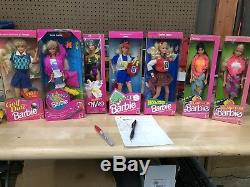 Barbie doll Mixed Lot. Majority Original Packaging. 202 Items Total