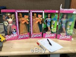 Barbie doll Mixed Lot. Majority Original Packaging. 202 Items Total