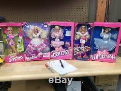 Barbie doll Mixed Lot. Majority Original Packaging. 202 Items Total