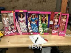 Barbie doll Mixed Lot. Majority Original Packaging. 202 Items Total