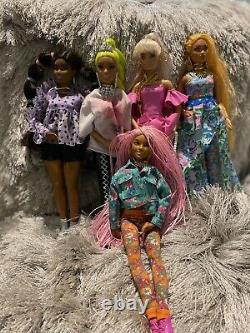 Barbie extra dolls lot