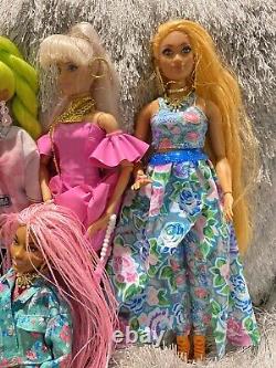 Barbie extra dolls lot