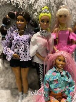 Barbie extra dolls lot