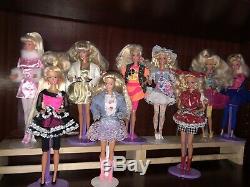 Barbie lot dolls 9 Total 90s