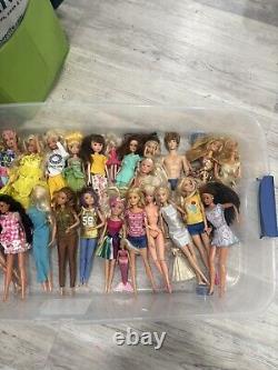 Barbie vintage Dolls Lot Mattel Fashion Doll Barbie Ken Clothing