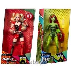 Barbie x Batman 85th Anniversary Harley Quinn & Poison Ivy Set of Two SOLD OUT