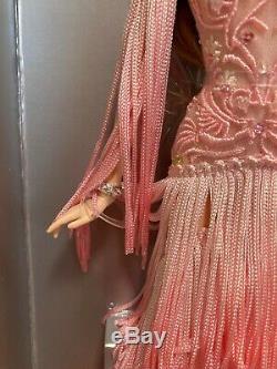 Blush Fringed Gown Barbie Platinum Label #DWF5 -NRFB Mint! Only 1,000 made