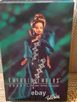 Bob Mackie Complete 5-Barbie Jewel Essence Set. Boxes withshown normal shelf wear