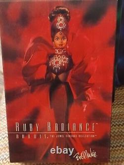 Bob Mackie Complete 5-Barbie Jewel Essence Set. Boxes withshown normal shelf wear