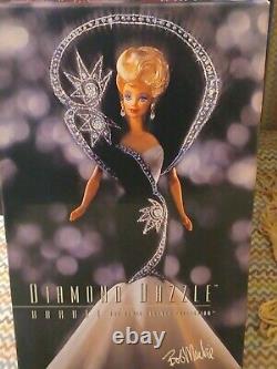 Bob Mackie Complete 5-Barbie Jewel Essence Set. Boxes withshown normal shelf wear