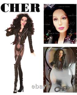 CHER Barbie Doll Turn Back Time 2007 Bob Mackie Black Label NRFB & Mint