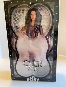 CHER Barbie Doll Turn Back Time 2007 Bob Mackie Black Label NRFB & Mint