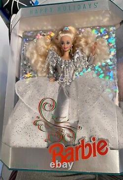 COLLECTIBLE LOT Disney 4 Mattel Holiday Princess Barbie Doll 4 Special Editions
