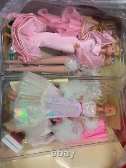 Cache of 33 Store Display Barbie Dolls 1980's 1990's Incredible