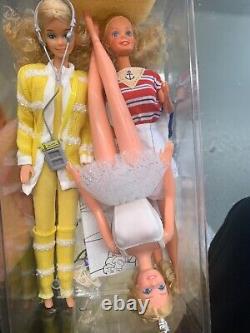 Cache of 33 Store Display Barbie Dolls 1980's 1990's Incredible
