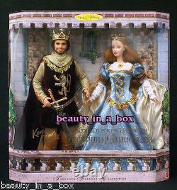 Camelot Barbie Doll Arthur Guinevere Merlin Morgan LeFay Together Gift Set Lot 2