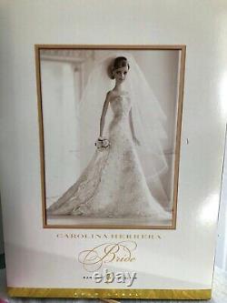 Carolina Herrera Bride Barbie Doll/Mint/Collectible/