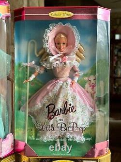 Children's Collector Series Barbie 6 Fairytale Princess Dolls NIB