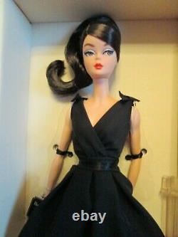 Classic Black Dress Silkstone Barbie-BRUNETTE-DWF53-BFMC-Gold Label-NRFB-MINT