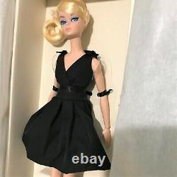 Classic Black Dress Silkstone Barbie Doll Fashion Model Collection Mint