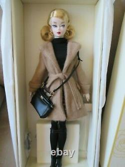 Classic Camel Coat Silkstone Barbie. NRFB Gold Label Mint