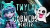 Cobwebs Girl I Redesigned Twyla Monster High Doll Repaint By Poppen Atelier