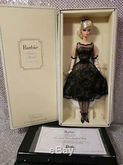 Cocktail Dress Silkstone Barbie Doll 2012 Gold Label Mattel X8253 Mint Nrfb