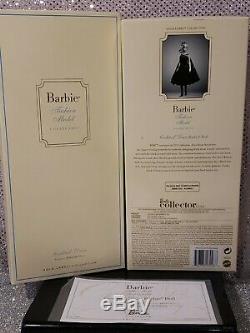 Cocktail Dress Silkstone Barbie Doll 2012 Gold Label Mattel X8253 Mint Nrfb