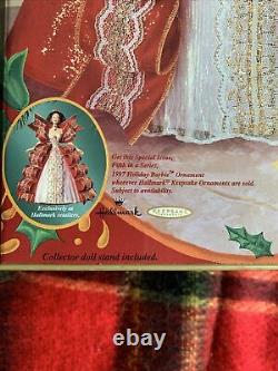 Collectors Item Mint Condition Unopened Barbie Doll 1997 Happy Holidays Doll