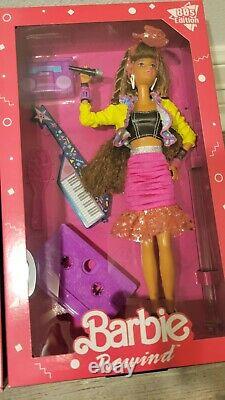 Complete Set Of Retro Barbie Rewind 80s Edition Set Of 3 Dolls. 2021 New