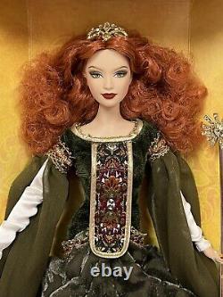 Deirdre of Ulster Barbie 2007 Legends of Ireland Platinum Label NRFB/MINT