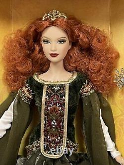 Deirdre of Ulster Barbie 2007 Legends of Ireland Platinum Label NRFB/MINT