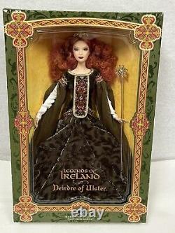 Deirdre of Ulster Barbie 2007 Legends of Ireland Platinum Label NRFB/MINT