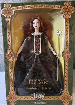 Deirdre of Ulster Barbie Doll Platinum Label Legends of Ireland NRFB Near-Mint