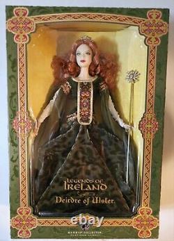 Deirdre of Ulster Barbie Doll Platinum Label Legends of Ireland NRFB Near-Mint